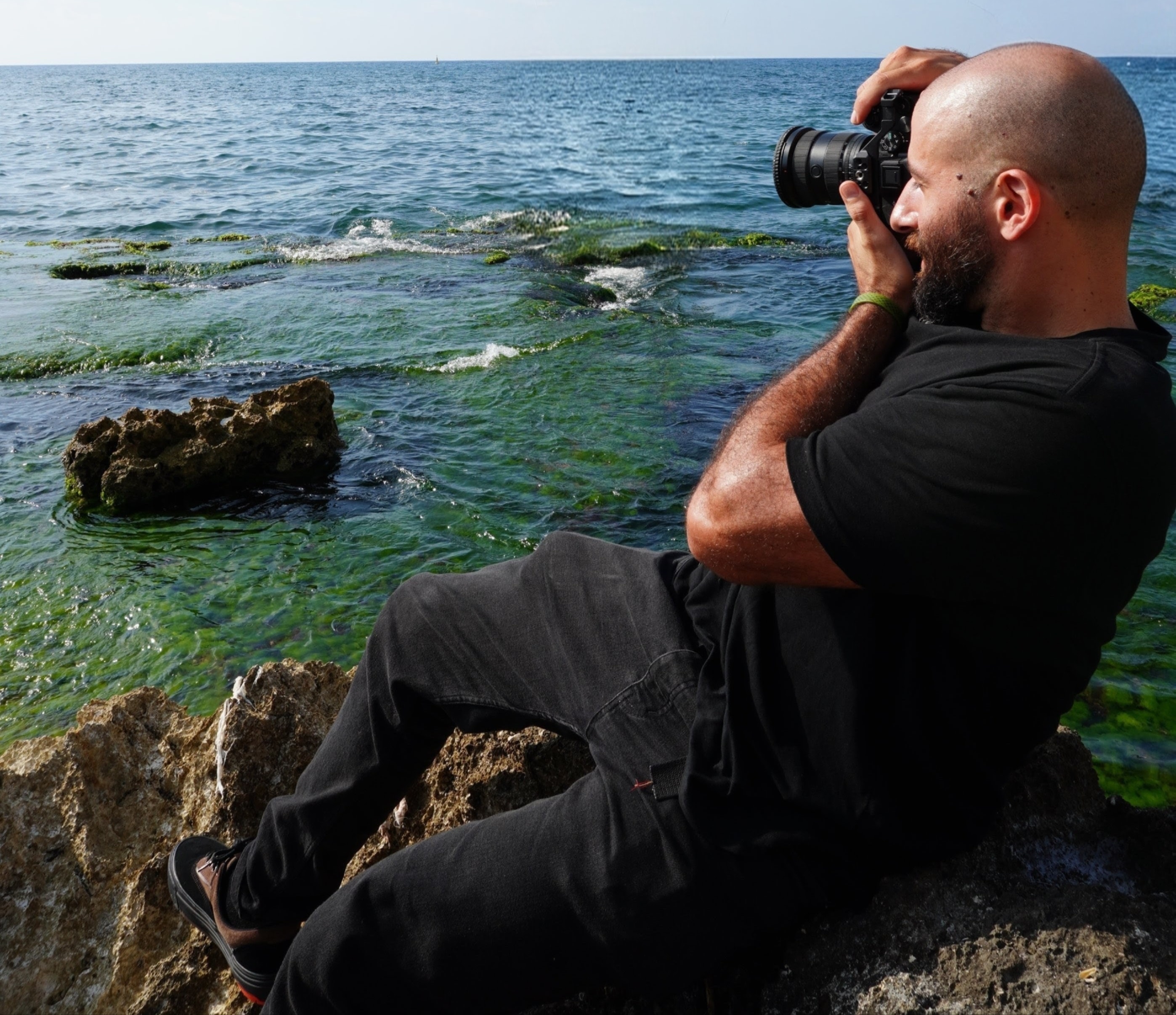 Jawad Morgan on location